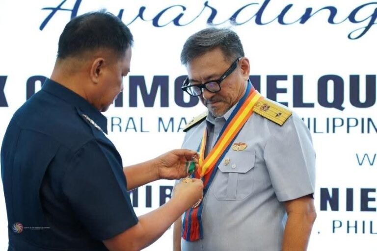 PCSO GM Robles, ginawaran ng PCGA Auxiliary Merit Medal