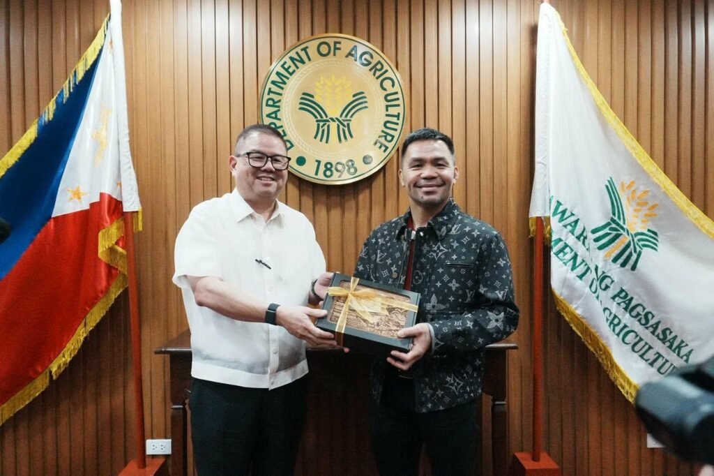 Nang magtagpo  sina Manny at Kiko: Pacquiao at DA Chief , nagsanib-puwersa laban sa kahirapan